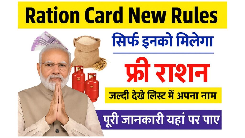 Ration Card New Rules Update