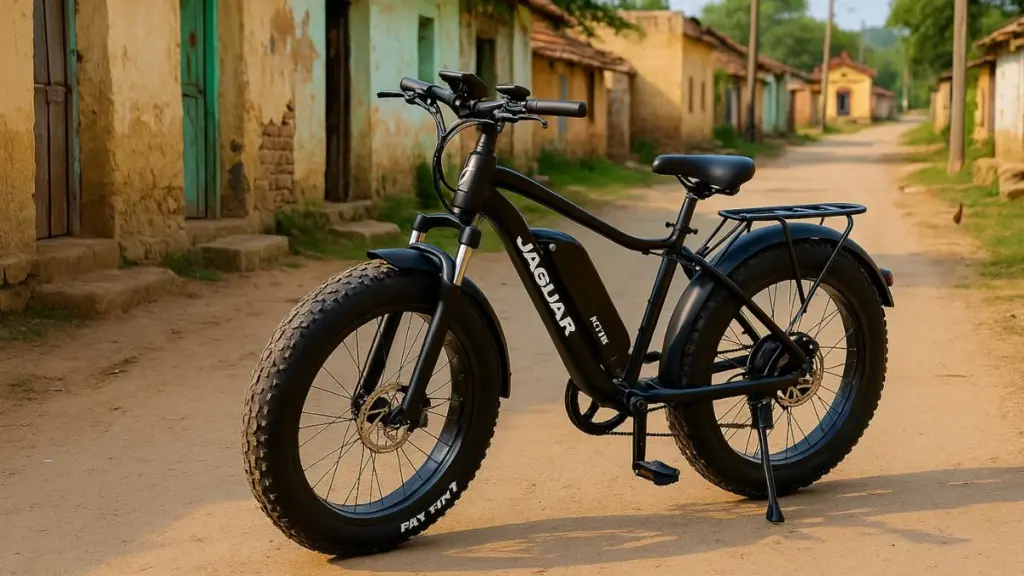 Jaguar की Fat Electric Cycle