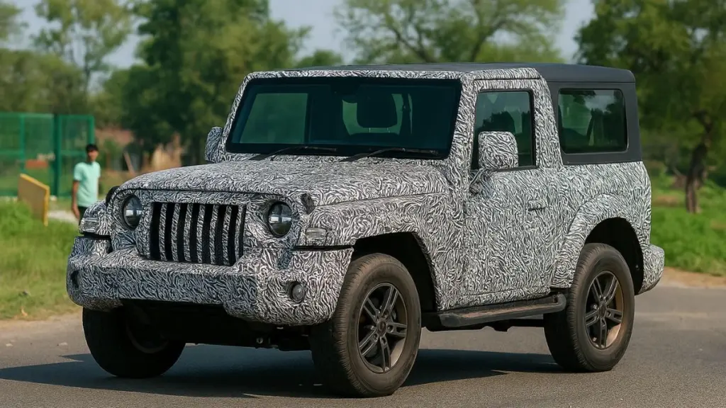 Mahindra Thar Facelift