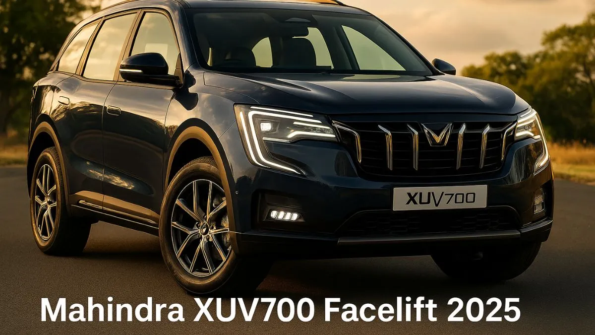 Mahindra XUV700 facelift 2025