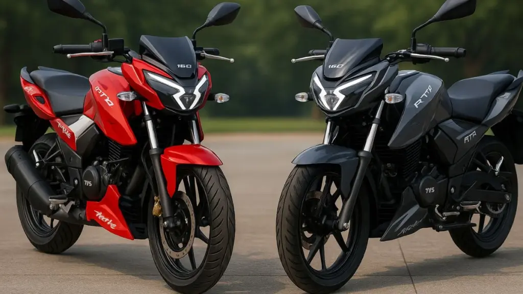 TVS Apache RTR 160 और TVS Apache RTR 180