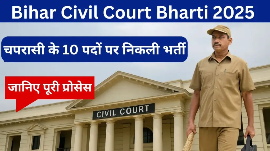 Bihar Civil Court Bharti 2025
